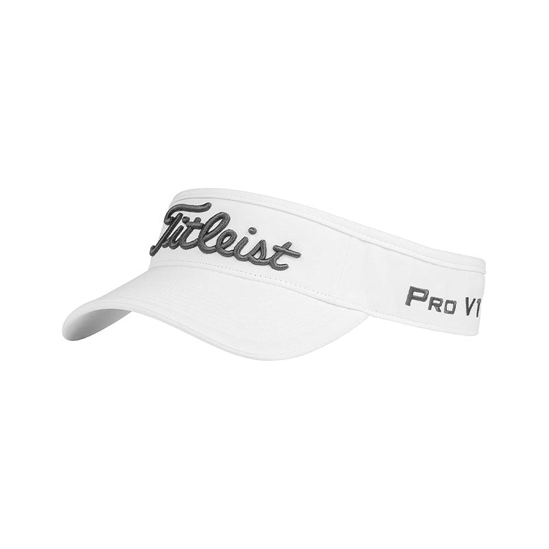 TITLEIST Tour Performance Men's Visor (White/Grey)