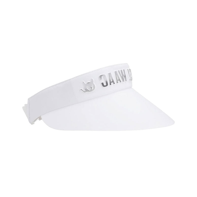 WAAC Slogan Women's Visor (White)