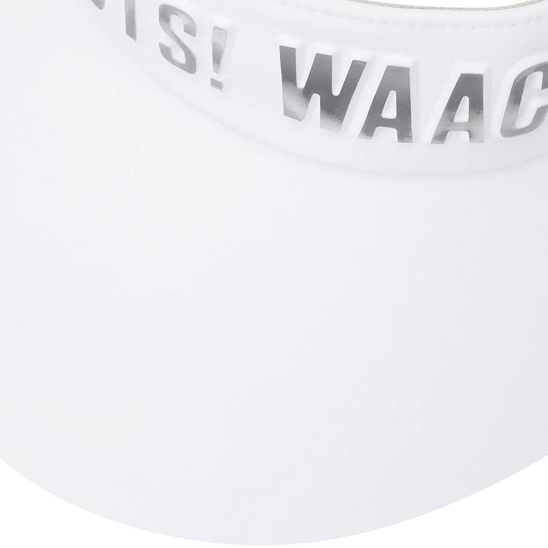 WAAC Slogan Women's Visor (White)