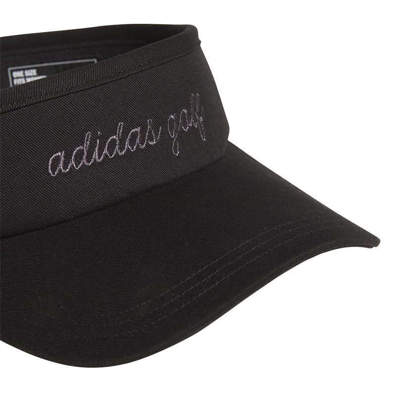 ADIDAS Women's Ribbon Visor (Black)