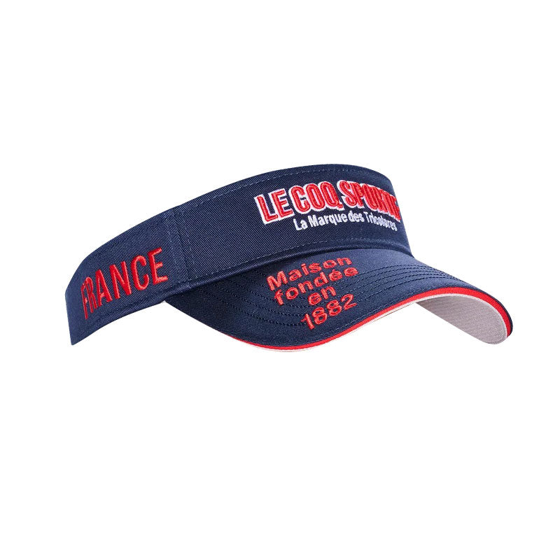LE COQ SPORTIF GOLF Classic Logo Men's Visor (Navy)