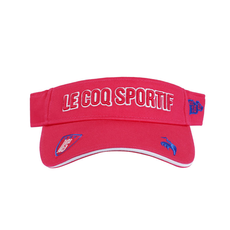 LE COQ SPORTIF GOLF Standard Logo Women's Visor (Pink)