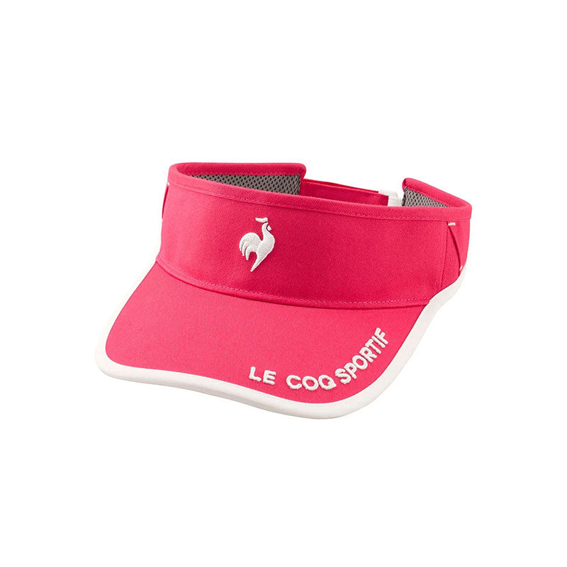 LE COQ SPORTIF GOLF Ear Curve Women's Visor (Pink)