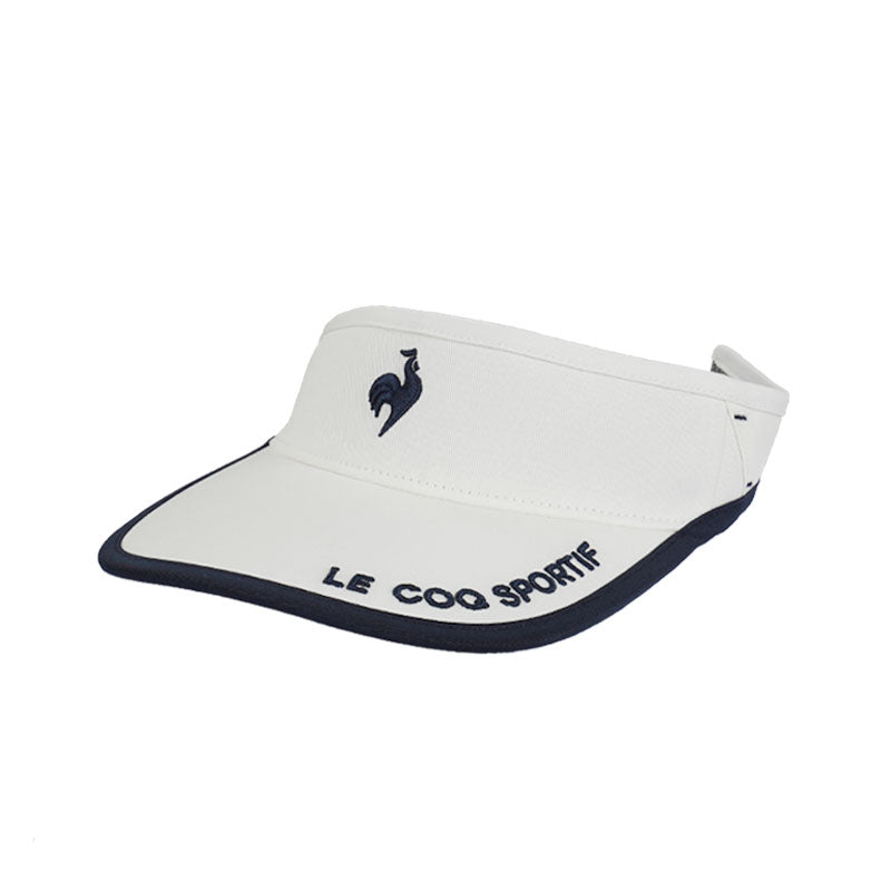 LE COQ SPORTIF GOLF Ear Curve Women's Visor (White)