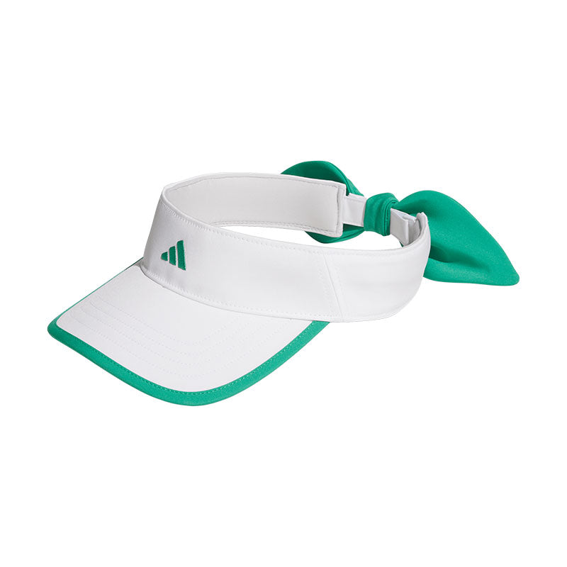 ADIDAS Ribbon Women's Visor (White/Green)