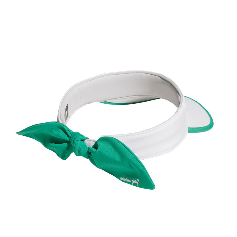 ADIDAS Ribbon Women's Visor (White/Green)