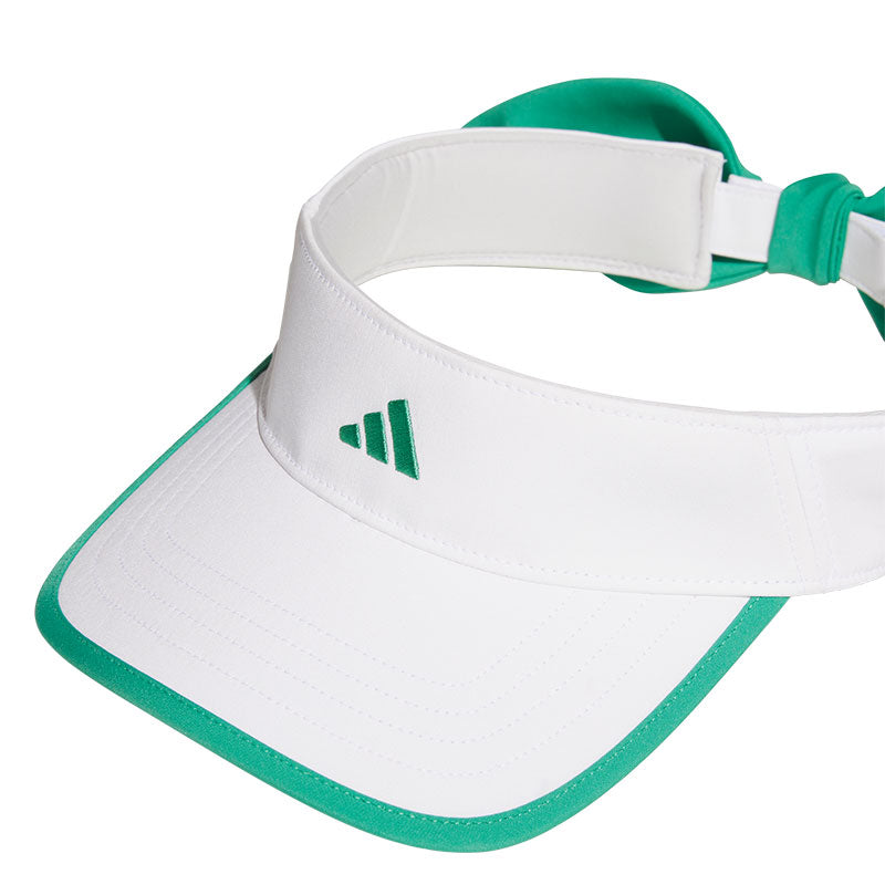 ADIDAS Ribbon Women's Visor (White/Green)