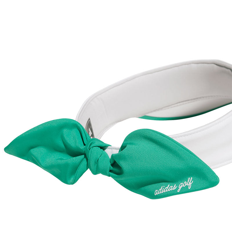 ADIDAS Ribbon Women's Visor (White/Green)