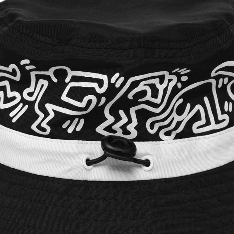 MALBON GOLF x Keith Haring Men's Hat (Black)