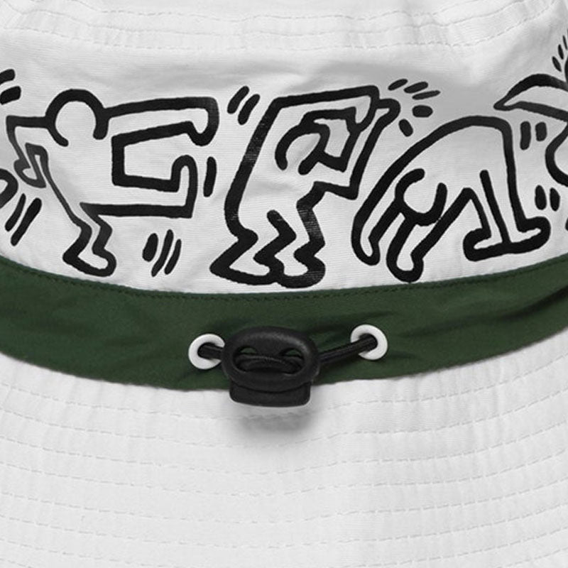 MALBON GOLF x Keith Haring Men's Hat (White)