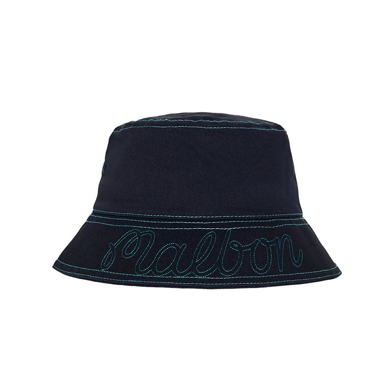 MALBON GOLF Artigianale Men's Bucket Hat (Navy)