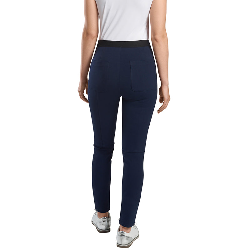 GFORE Slim Leg Ponte Moto Women's Pants (Twilight)
