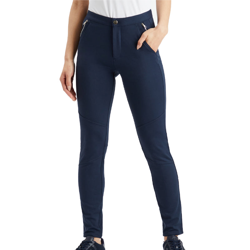 GFORE Slim Leg Ponte Moto Women's Pants (Twilight)