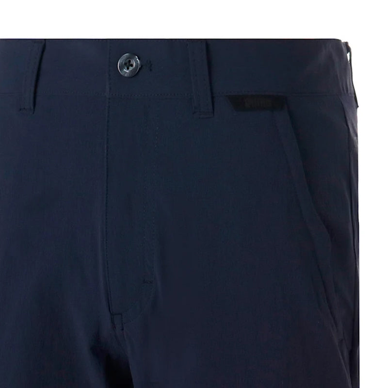 PUMA 4-Way Stretch Print Tapered Men's Pants (Navy)