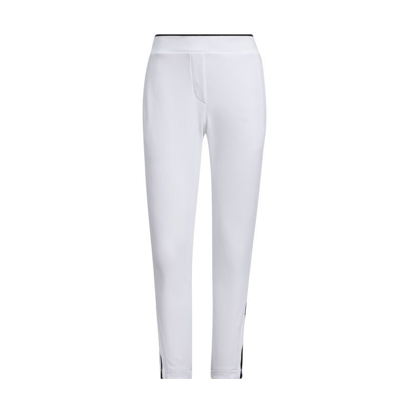 ADIDAS 3-Stripes Dry Women's Ankle Pants (White)