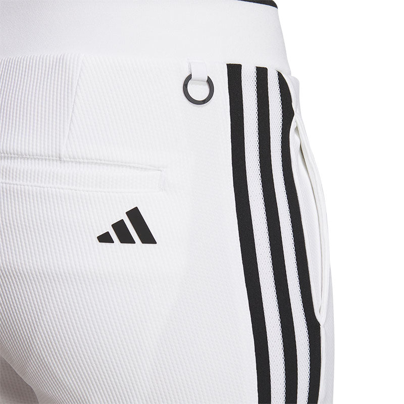 ADIDAS 3-Stripes Dry Women's Ankle Pants (White)