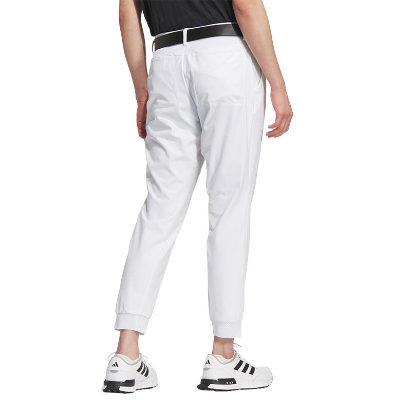ADIDAS Ripstop Rib-Hem Men's Ankle Pants (White)