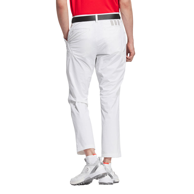ADIDAS 3-Stripes Men's Ankle-Length Pants (White)