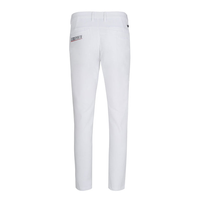 LE COQ SPORTIF GOLF Twill Men's Tapered Pants (White)