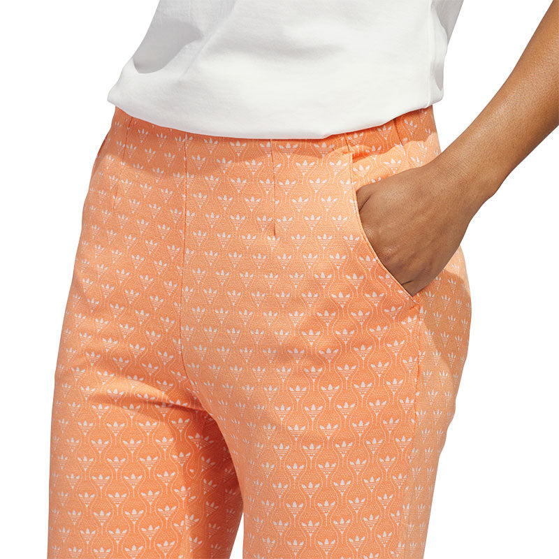 ADIDAS Originals All Over Print Women's Trousers (Orange)