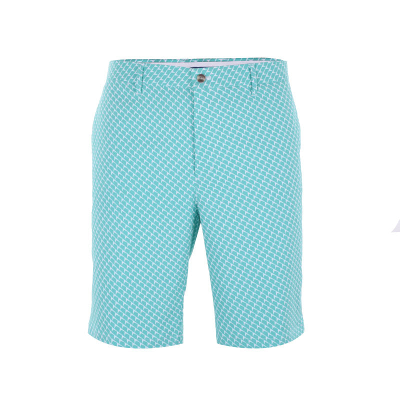 CUTTER & BUCK Performance Men's Shorts (Green/White)