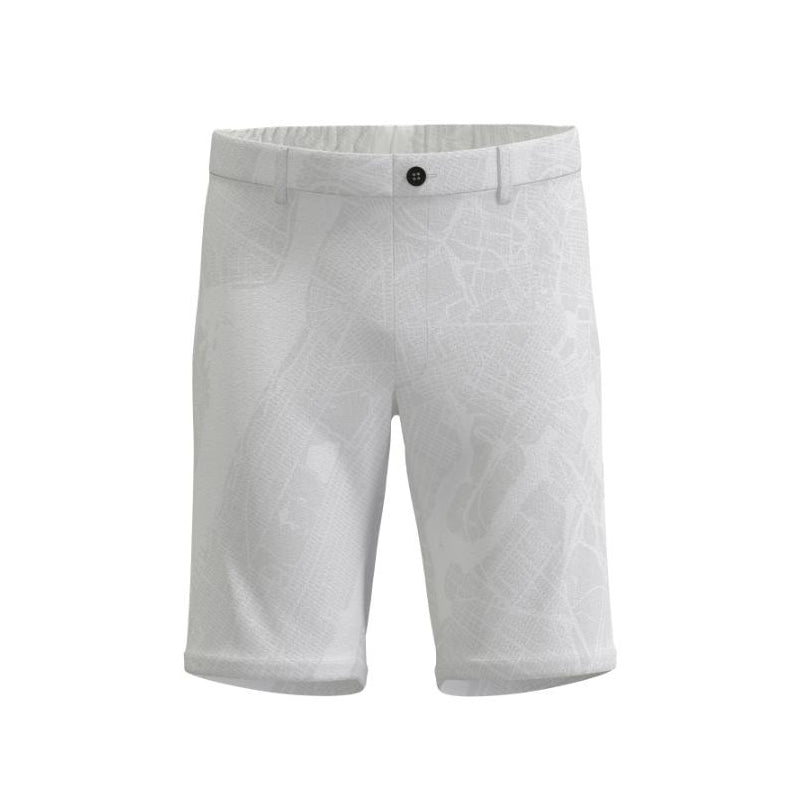 TAYLORMADE Met Men's Graphic Shorts (White)