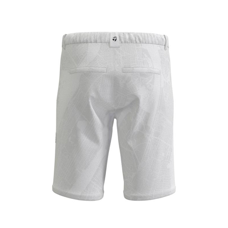 TAYLORMADE Met Men's Graphic Shorts (White)