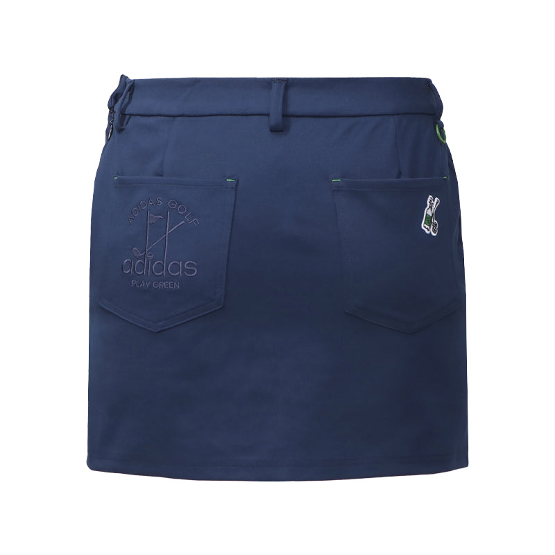 ADIDAS PLAY GRN WMN SKORT