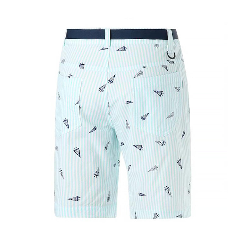 PUMA Flag Printed Seersucker Men's Shorts (Tropical Aqua)
