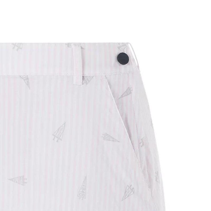 PUMA Flag Printed Seersucker Skirt (Pearl Pink)