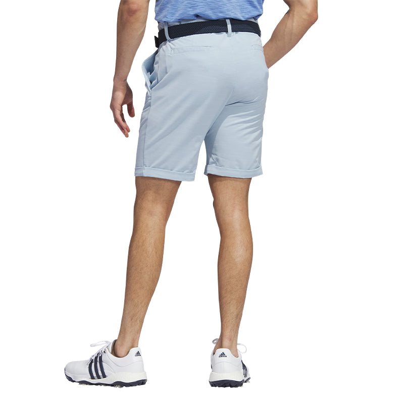ADIDAS 7.5" Cuffed Texture Men's Shorts (Blue)
