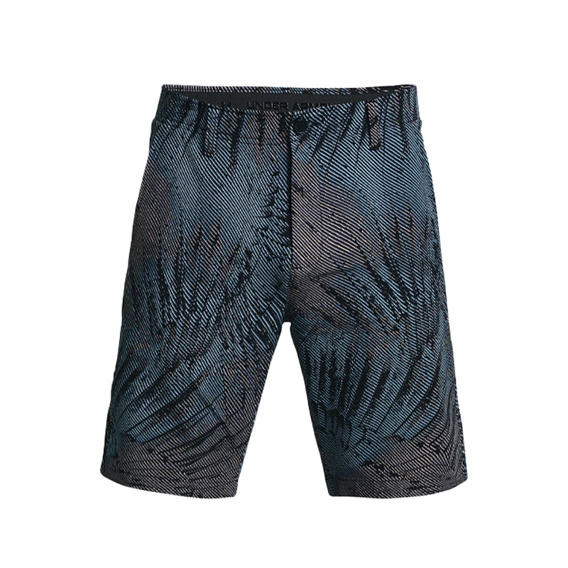 UNDER ARMOUR Drive Printed Men's 10" Shorts (Black/Blizzard)
