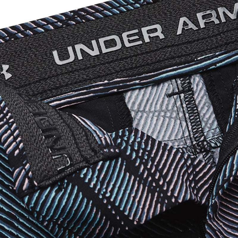 UNDER ARMOUR Drive Printed Men's 10" Shorts (Black/Blizzard)