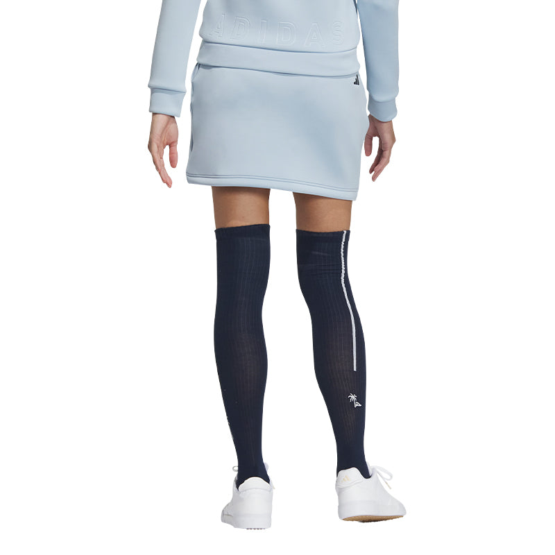 ADIDAS 3D Debossed Spacer Knit Skirt (Blue)