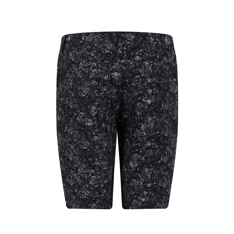 UNDER ARMOUR Drive Print Men's Tapered Shorts (Black)