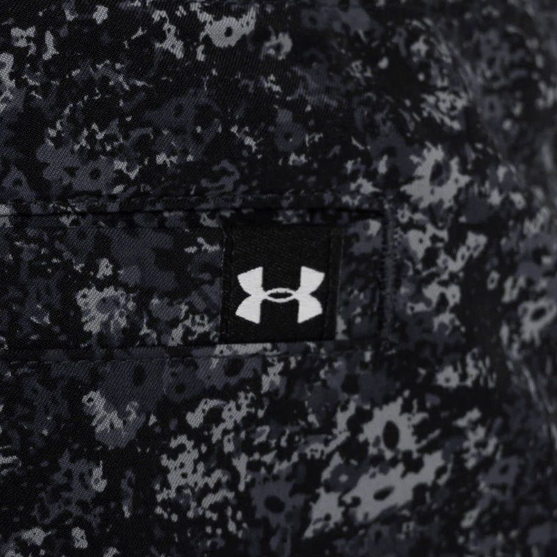 UNDER ARMOUR Drive Print Men's Tapered Shorts (Black)