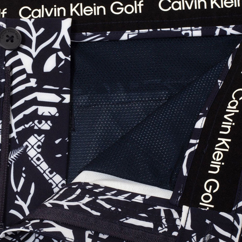 CALVIN KLEIN Printed Genius Men's Shorts (Evening Blue/White)