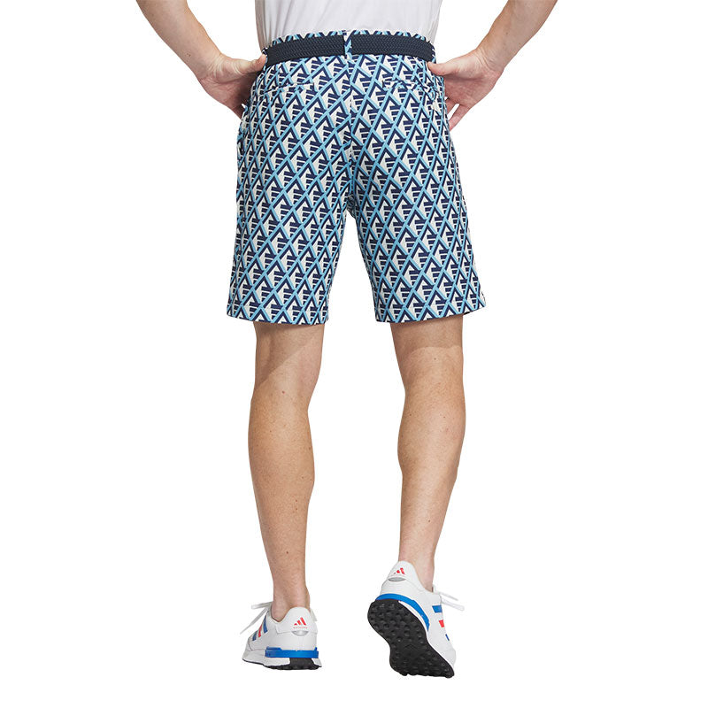 ADIDAS Allover Print 9" Men's Shorts (Navy)