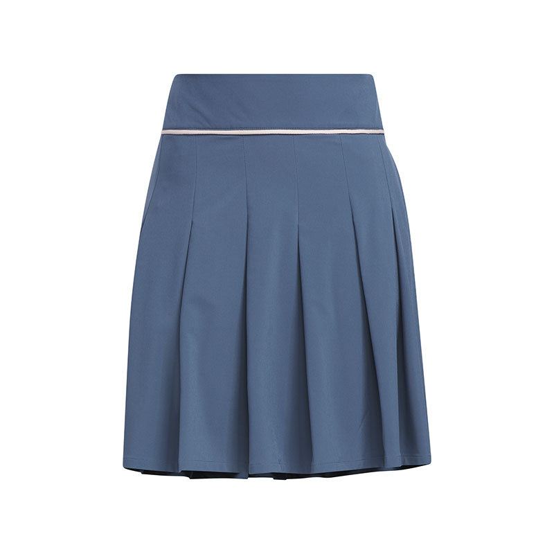 ADIDAS AEROREADY High-Waist Pleated Skirt (Ink)