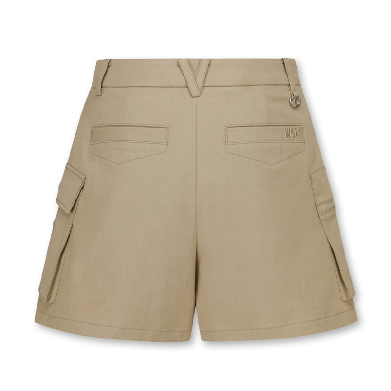 WAAC Korea Cool Women's Cargo Shorts (White)