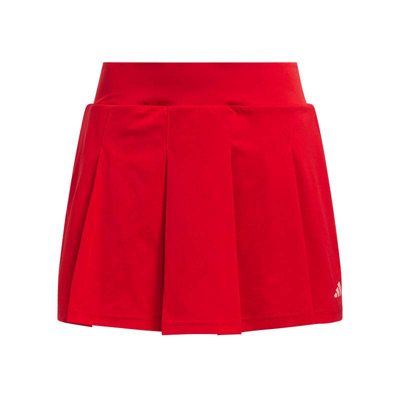 ADIDAS Ultimate365 Tour Pleated Skort (Red)