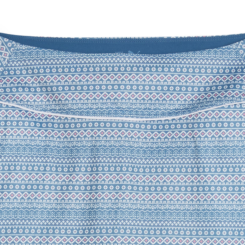 PUMA Fair Isle Skirt (Blue Horizon)