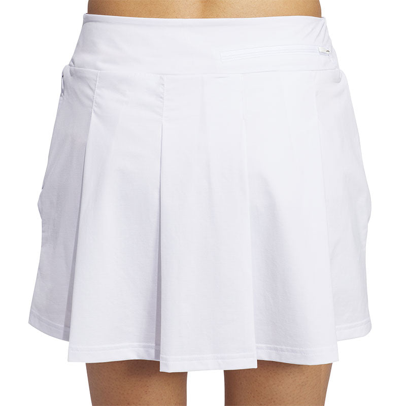 ADIDAS Ultimate365 Tour Pleated Skort (White)