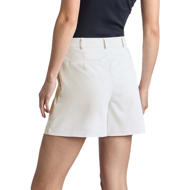 GFORE Shadow Stretch High Waisted Women's Shorts (Chalk)