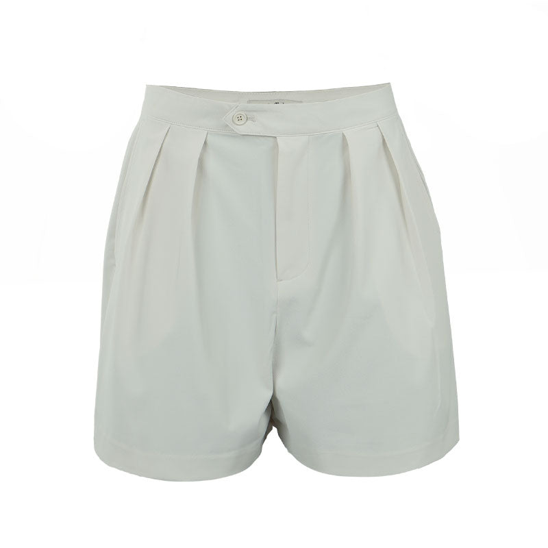 MALBON GOLF Marina Women's Shorts (Bone)