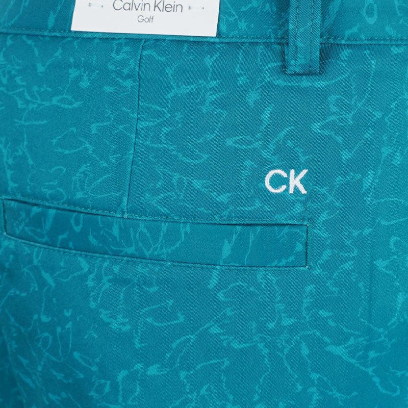 CALVIN KLEIN Printed Bullet Men's Shorts (Sea Green)