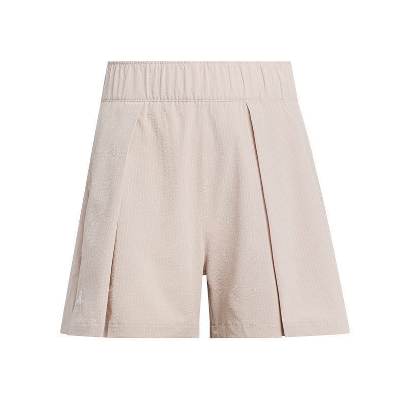 ADIDAS Go-To Women's Pleated Shorts (Taupe)