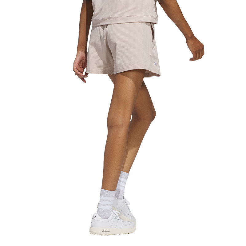 ADIDAS Go-To Women's Pleated Shorts (Taupe)
