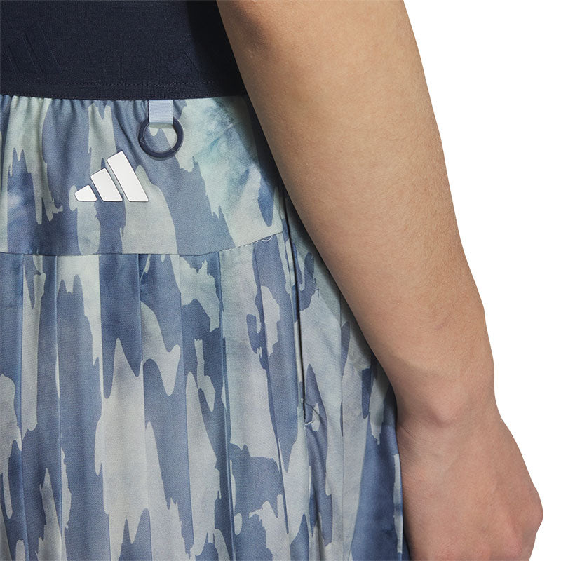 ADIDAS Allover Print Skirt (Navy)