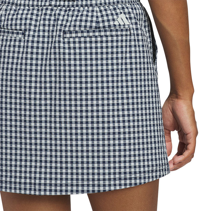 ADIDAS Ultimate365 Gingham Skort (Navy)